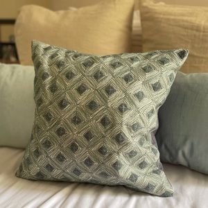Crate & Barrel decorative accent pillow